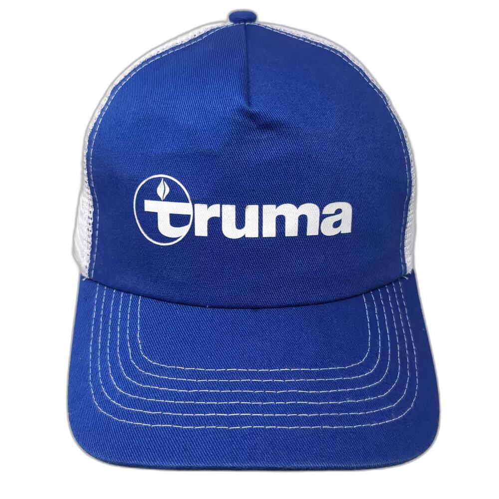 Hit Truma Trucker Hat Blue White One Size Snapback Mesh Adjustable RV Camping